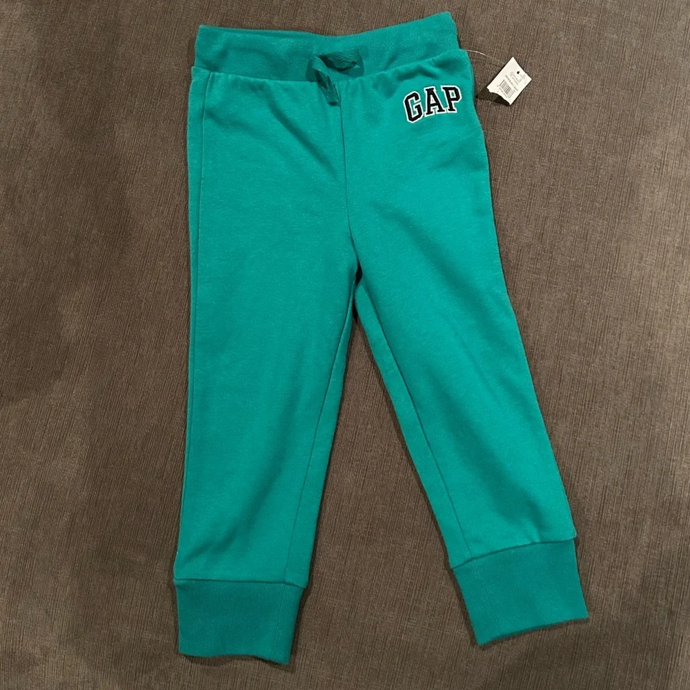 GAP Green Toddler Sweatpants sz 3T NWT
